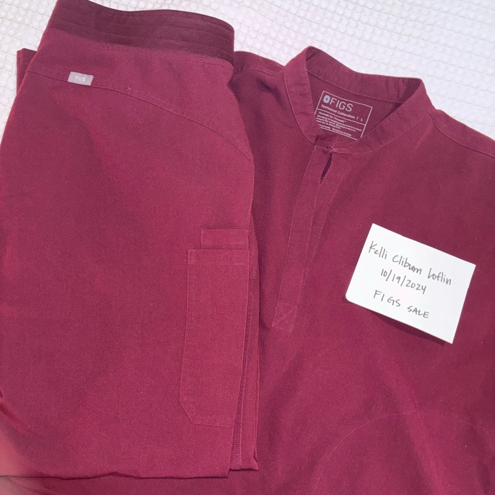 MAROON L Rafaela & XL/T Kade FIGS SET